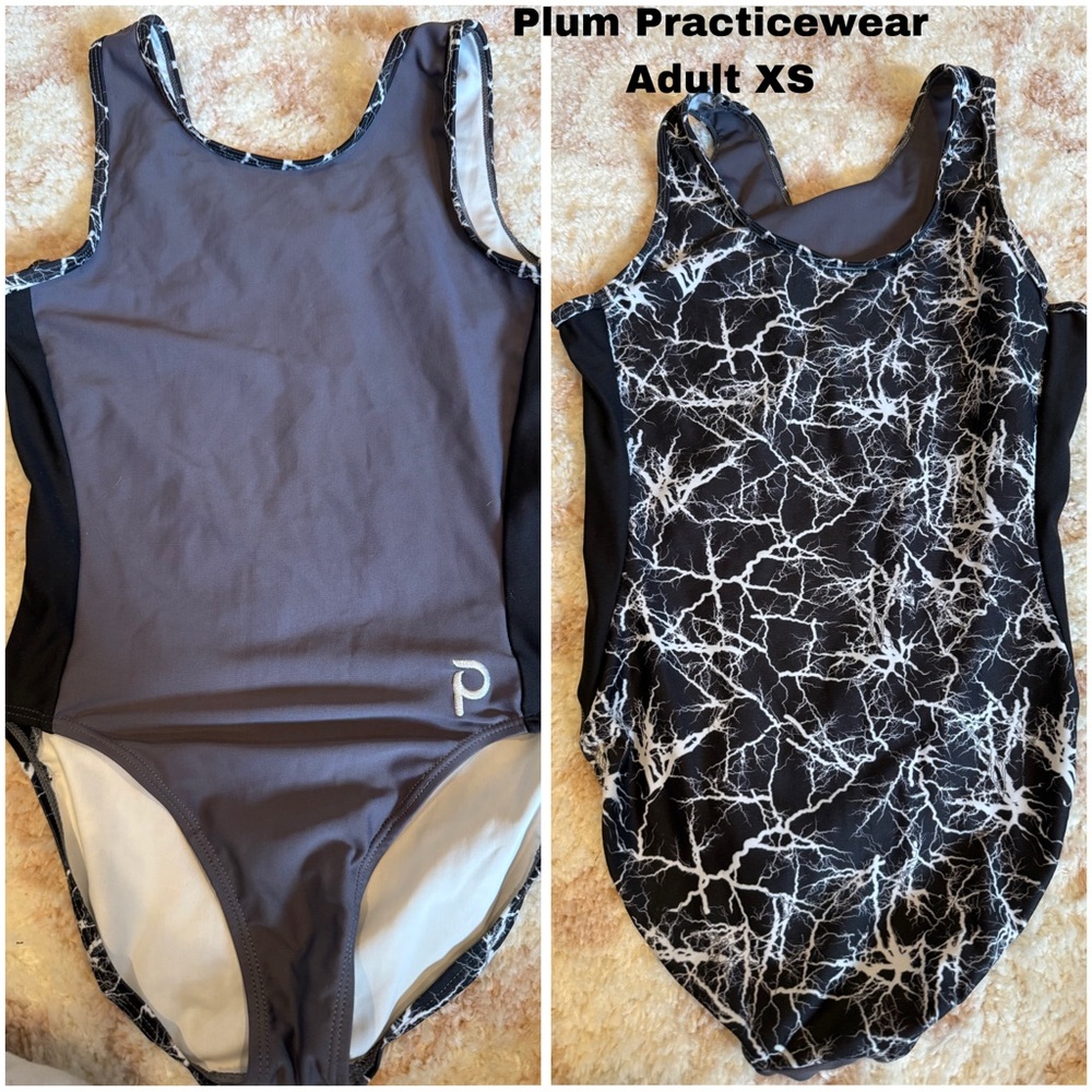Plum Practicewear Gymnastics Leotard